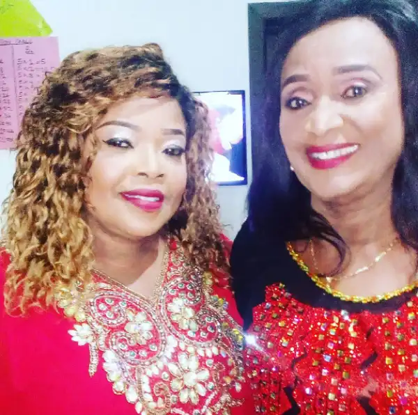 Beautiful photos of Annie Idibia, her mum and 2face
